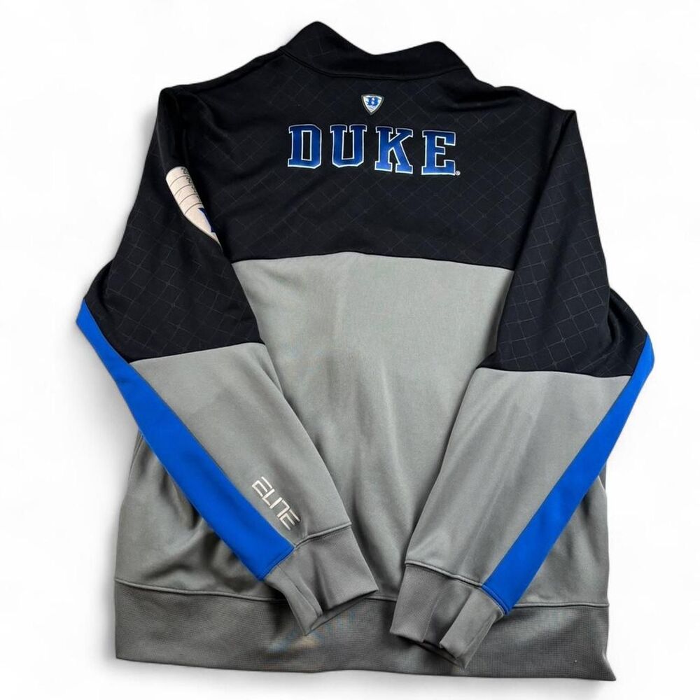 Nike Duke Blue Devils Dri-Fit Jacket - Men's XL - Full-Zip NCAA Basketball - Picture 7 of 8